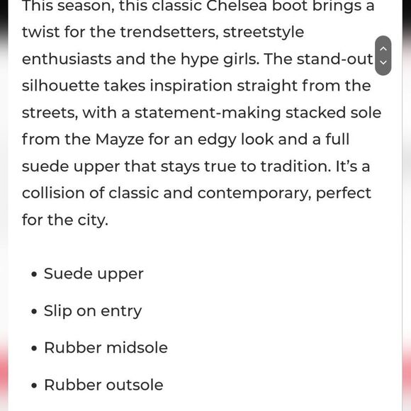 Puma Mayze Suede Platform Chelsea Boot- Black - Picture 10 of 10